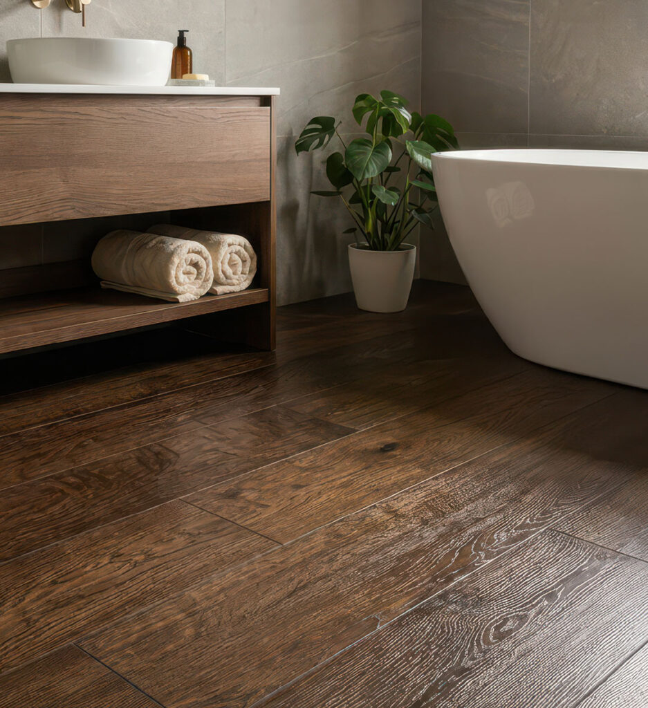 Natural materials. Quiet luxury.
